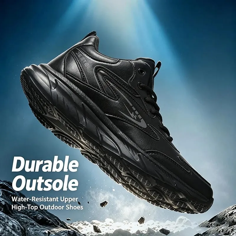 Double Star Men Sneakers 2026 New Fashion Casual Shoes Water Resistant Leather Upper Running Walking Shoes Anti Slip Lightweight — image 5