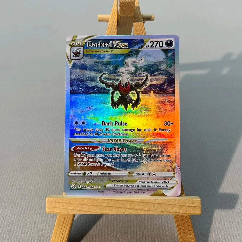 CRZ SVP PTCG5-002 Tcg proxy PKM Cards Arceus VSTAR Greninja ex Rare Collection Battle Toys Gifts for Hobbies home play