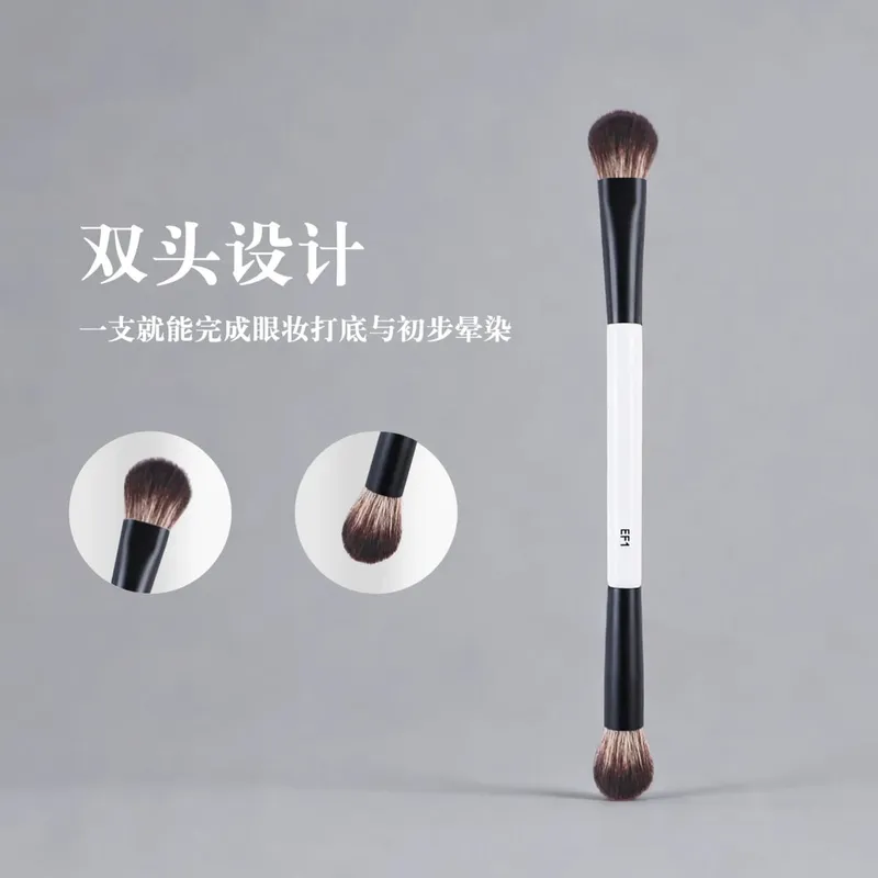 Dual-Ended Foundation Face Brush F4 Powder F1 Blush Contour F2 Makeup Brushes with Box Packaging