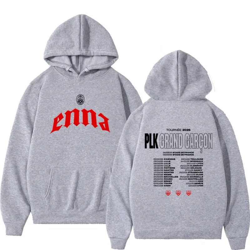 Rapper PLK Grand Garcon 2026 Tour Merch Hoodies Men Women Clothing Fashion Hip Hop Pullovers Long Sleeves Sweatshirts Streetwear — image 6