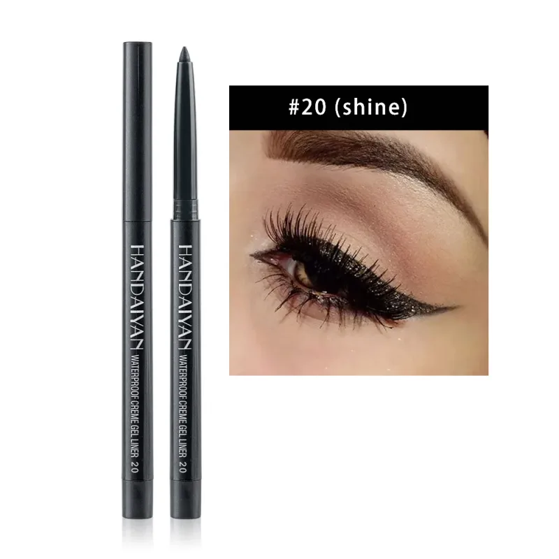 1PC White Matte Eyeliner Gel Pen Long Lasting Waterproof Eye Liner Pencil Quick-drying Non-smudge Eye Makeup for Women Cosmetics