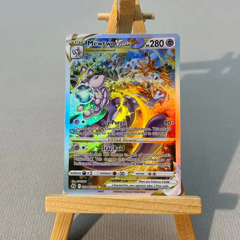 CRZ SVP PTCG5-002 Tcg proxy PKM Cards Arceus VSTAR Greninja ex Rare Collection Battle Toys Gifts for Hobbies home play