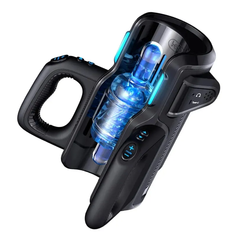 Leten THRUSTING-PRO High Speed Automatic Telescopic Male Masturbator Vagina Blowjob Piston Masturbation Cup Sex Toys for Men