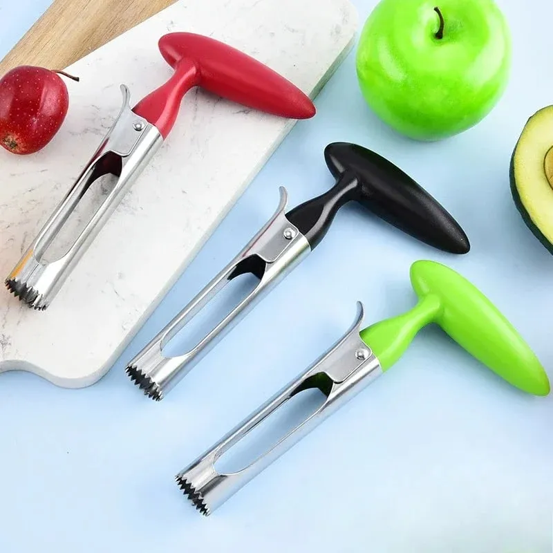 Premium Apple Corer Stainless Steel Apple Pears Core Remover Tool Fruit Cutter Seeder Slicer Knife Mga Tool sa Gulay sa Kusina