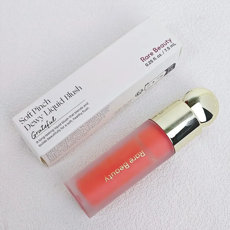 Rare Beauty Serene Gentle Mellow Solac Liquid Bronzer Shade Face Contour Smooth Highlight Mirror Lasting Natural Shadow Makeup