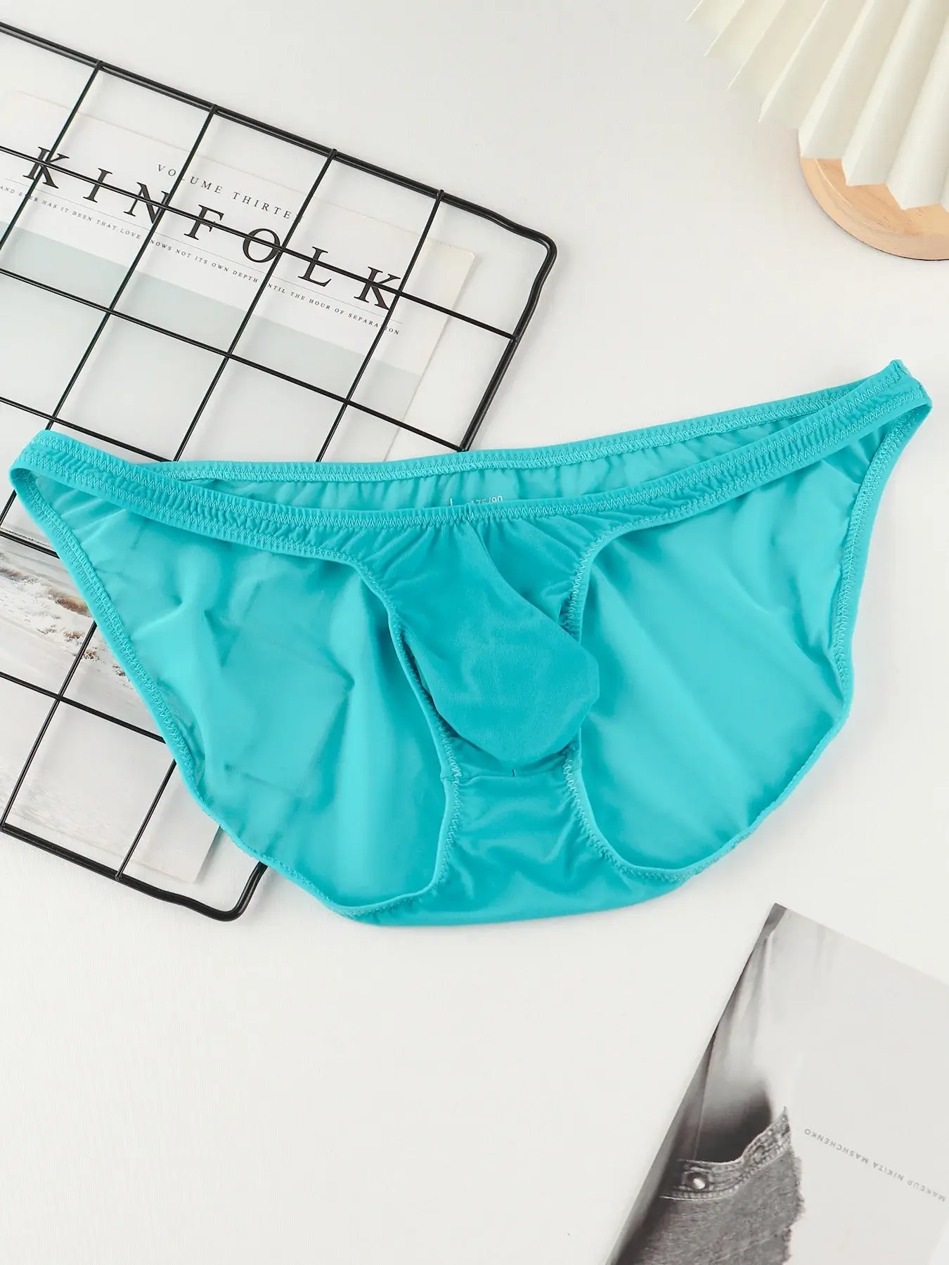 New Men's Underwear U convex Bag Hip Sexy Solid Color Bikini Men's Briefs Comfortable Breathable Quality Male Panties G6008SJ