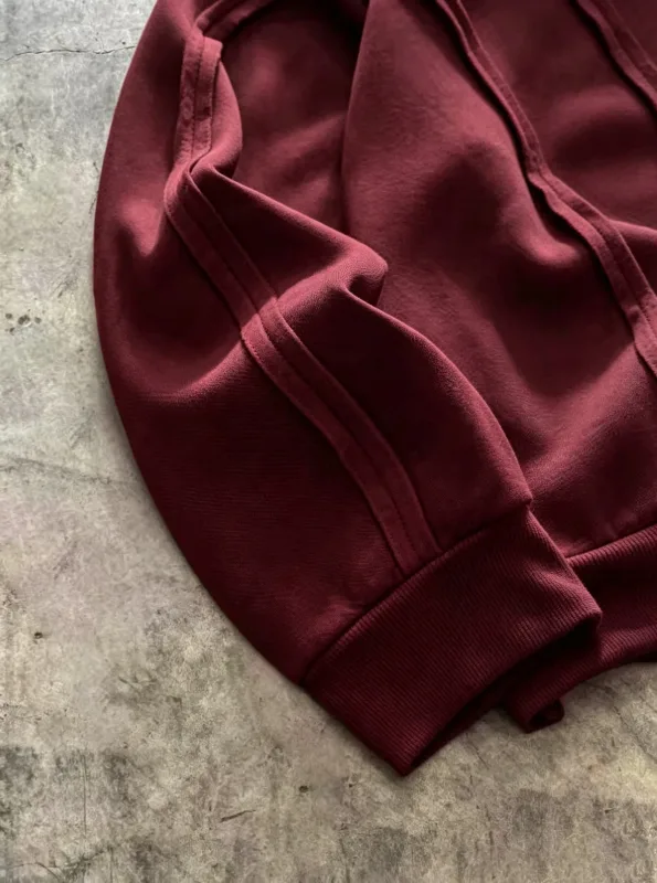Men's hooded sweatshirt, warm and loose hooded sweater, pocket drawstring details, men's fall-winter sports jacket elastic cuffs