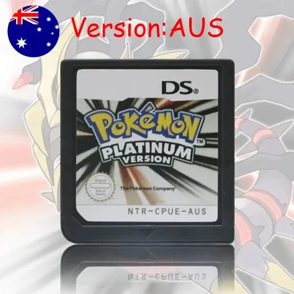 Pokemon Series DS Game Cartridge Diamond Platinum Pearl HeartGold SoulSilver Black White Multilingual for NDS/2DS