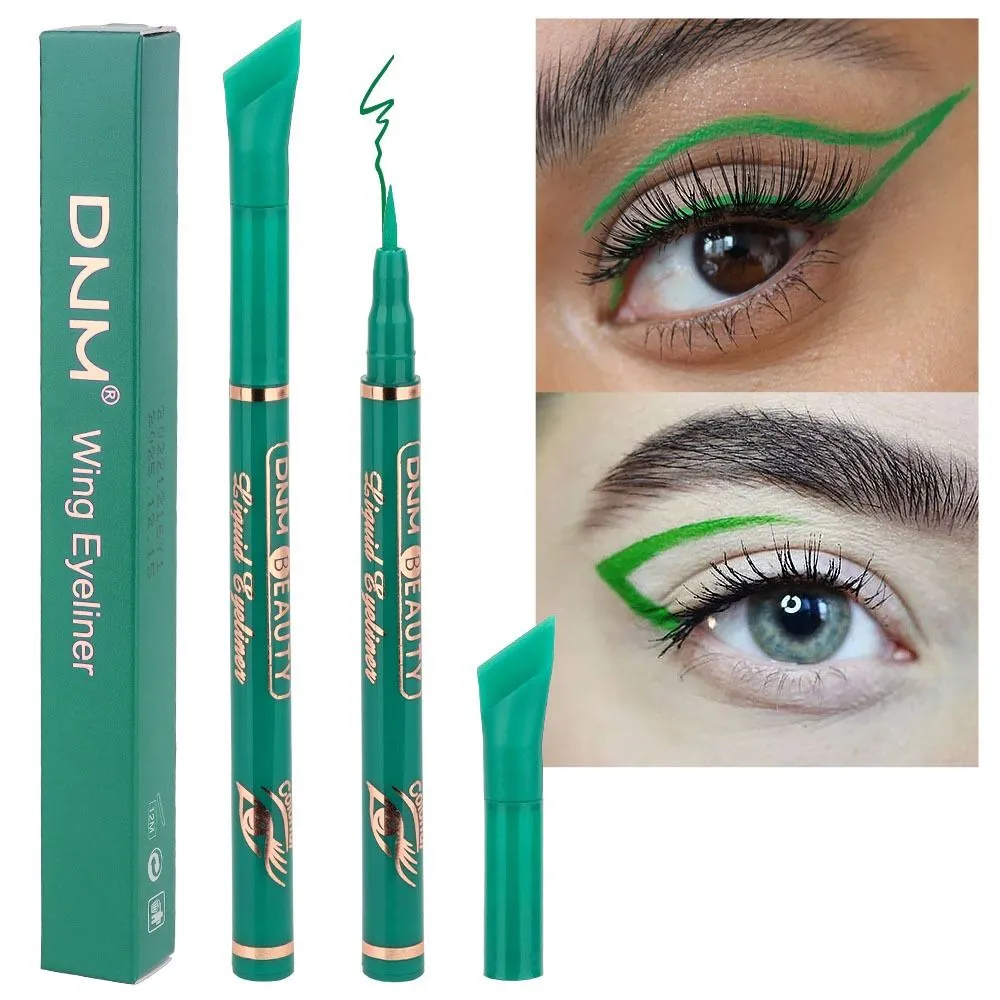 Waterproof Colored Eyeliner Quickly Drying Long-lasting Eye Makeup Pen Easy To Apply Smooth Ultra-thin Eye Liner Pencil