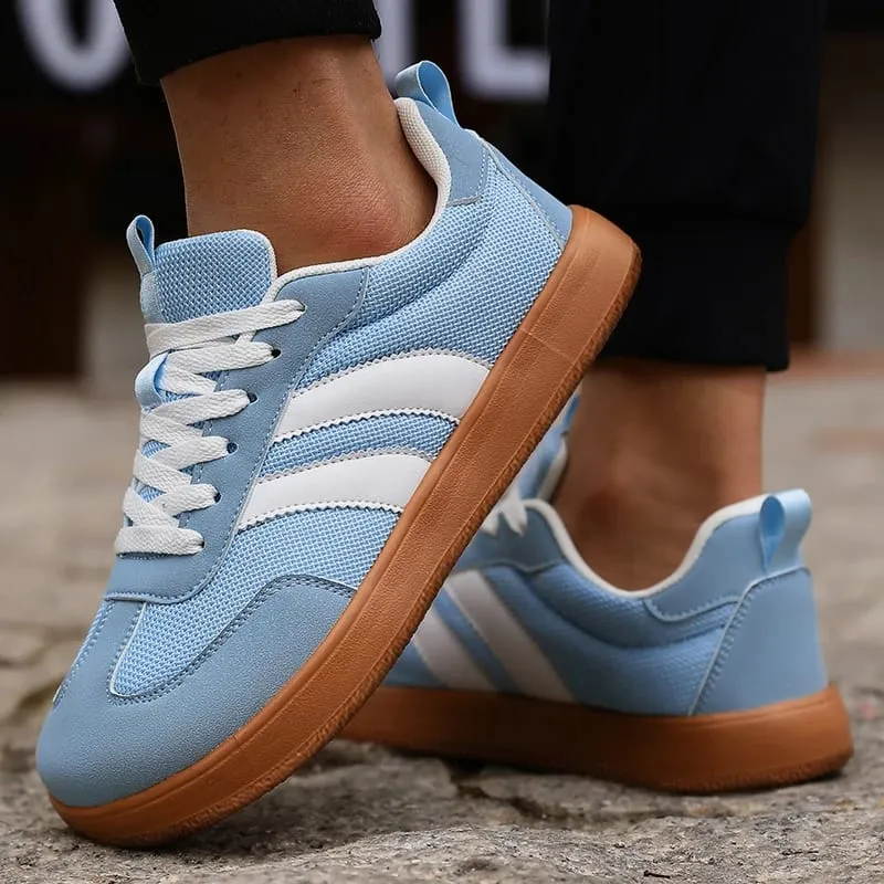 Men's Breathable Zero Drop Walking Shoes Fashion Casual Sneakers Non-Slip Running Shoes Back To School Training Shoes Unisex