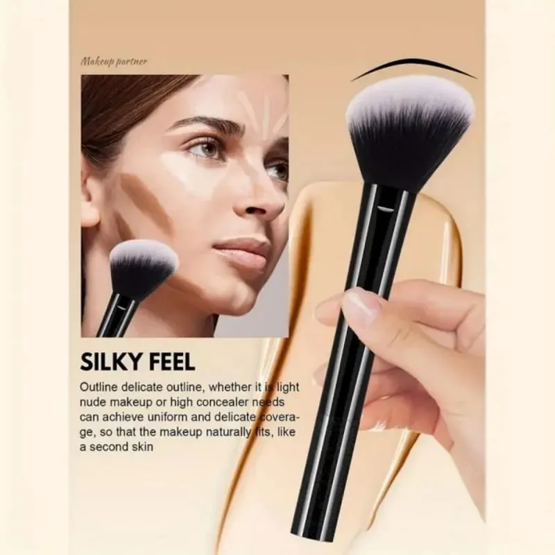 8/12pcs Multifunctional Black Makeup Brush Set With Beauty Egg Soft Bristles for All Skin Types Alcohol-Free Cosmetic Brushes