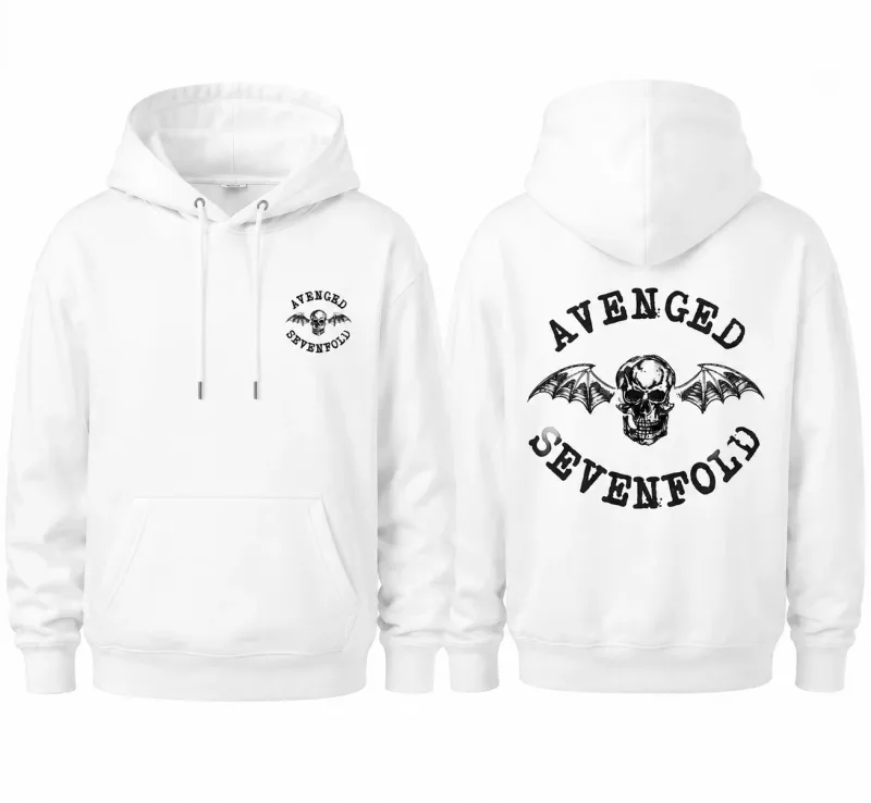 Avenged Sevenfold Pure Cotton Hoodies Men Women Fashion Casual Sportswear Streetwear Men's Sweatshirt Hoodie Harajuku One Piece