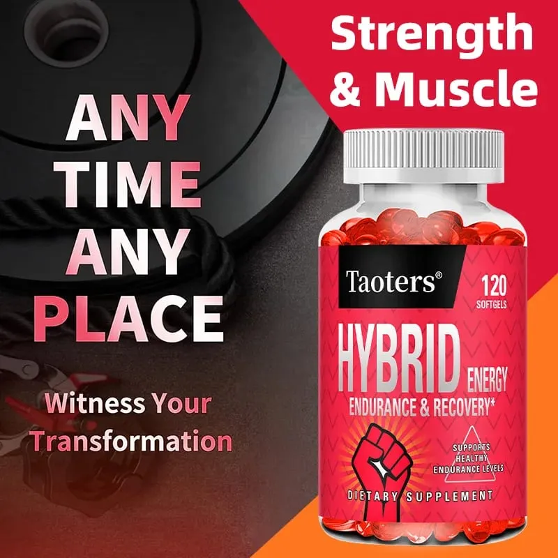 + Vitamin Supplements - Muscle Growth/Recovery & Bone/Immune Health Electrolyte Hydration Non-GMO 30/60/120 Counts