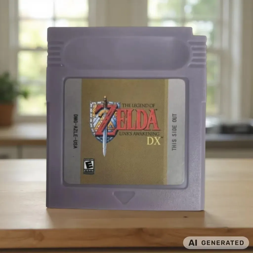 GBC Retro English Game Cartridges Legend of Zelda Awakening DX，Oracle of Seasons，Oracle of Ages，Dangan GB，Swordbird Song