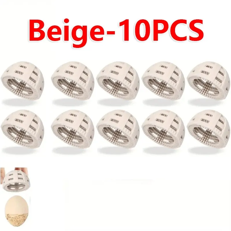 Brosse de lavage d'œufs en Silicone, outil spécialisé de nettoyage d'œufs, épurateur Flexible de qualité alimentaire pour œufs frais de ferme, utilisation en cuisine