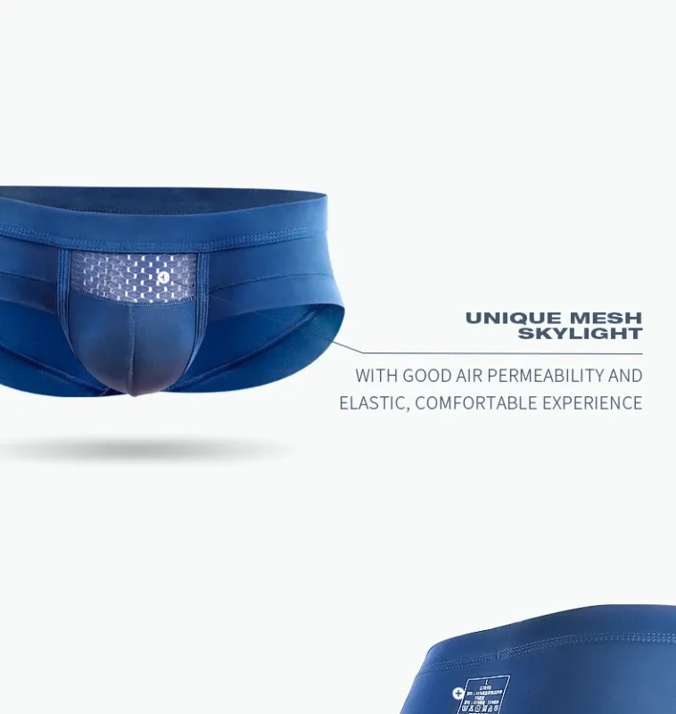 Men's Panties Men's Briefs Head U Convex Pocket Modal Sexy Breathable Youth Antibacterial Low Waist Bottom Pants
