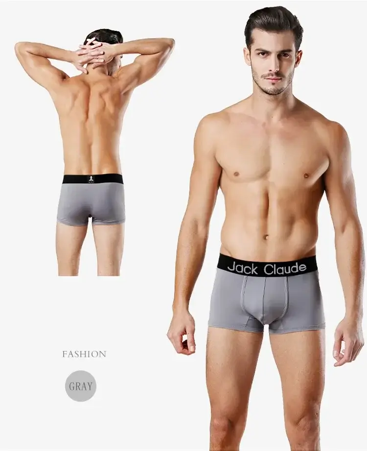 Brand Mens Underwear Boxers Lalaki Panties Panloob Lalaki Masikip Malambot na Panloob Boxer Para sa Mens Shorts Lalaki Boxershorts Hombres Gay