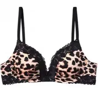 Sheer Mesh French Lace Bra Set Women Sexy Push Up Brassiere Wireless Soft Support No Underwire Lingerie Suit 32‑38AB