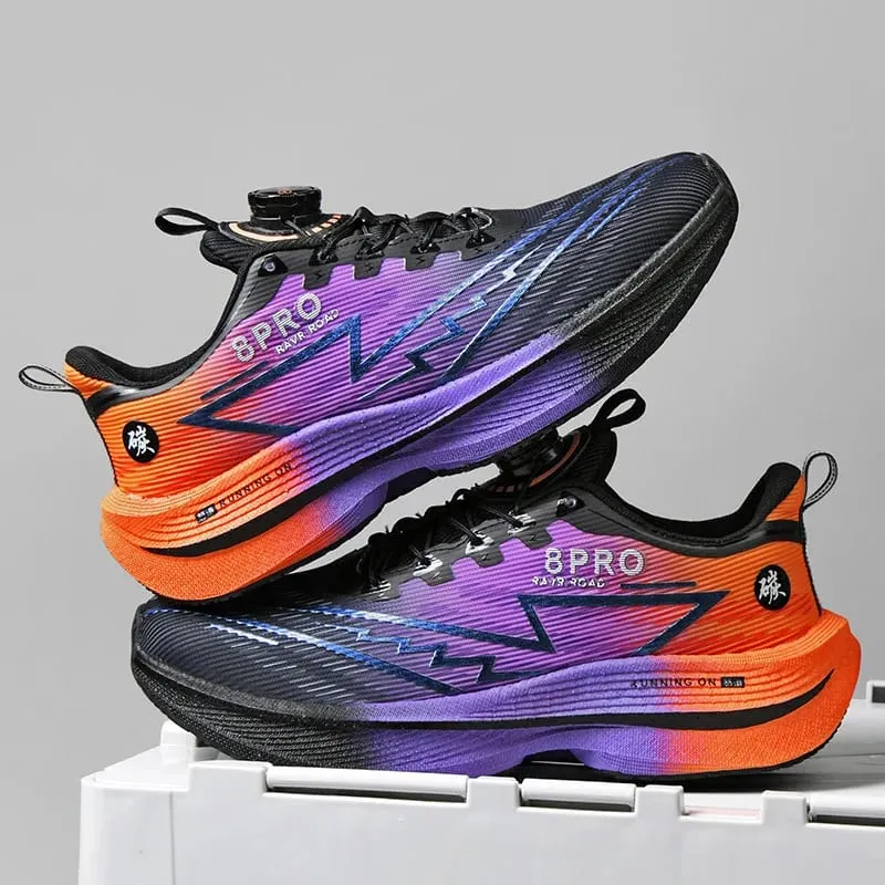 Men Running Shoes Casual Professional Carbon Board Marathon Sports Breathable Lightweight Women Comfortable Athletic Sneakers
