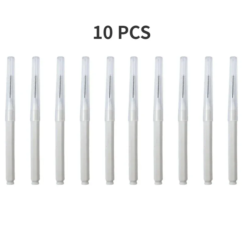 5-50PS Portable Mini Eyebrow Brushes Disposable Eyelash Brow Lifting Brush Applicators Lash Extension Comb Beauty Makeup Tools — image 11