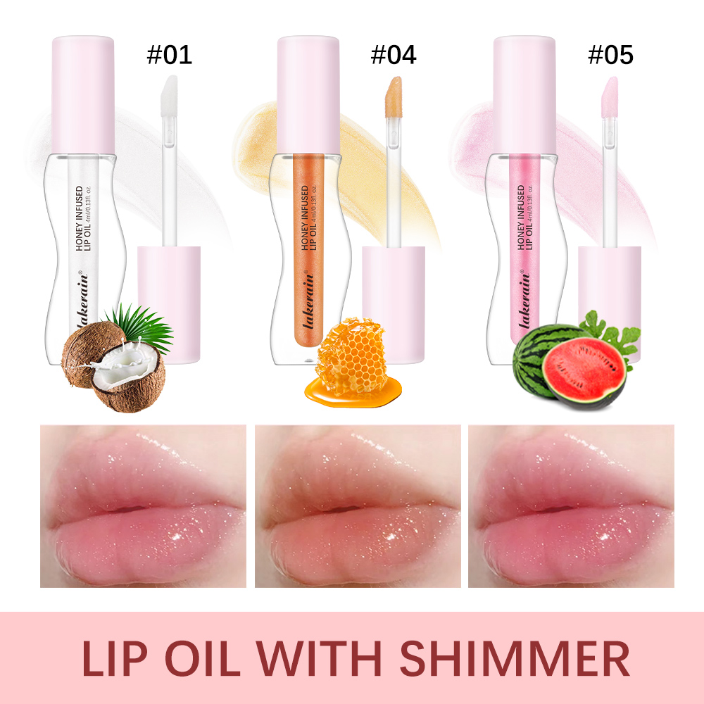 Kristal Fruit Honing Essentie Lipolie Sexy Mollige Lip Jelly Aardbei Getinte Lip Vloeistof Waterdicht Hydrateren Olie Lipgloss Make-up