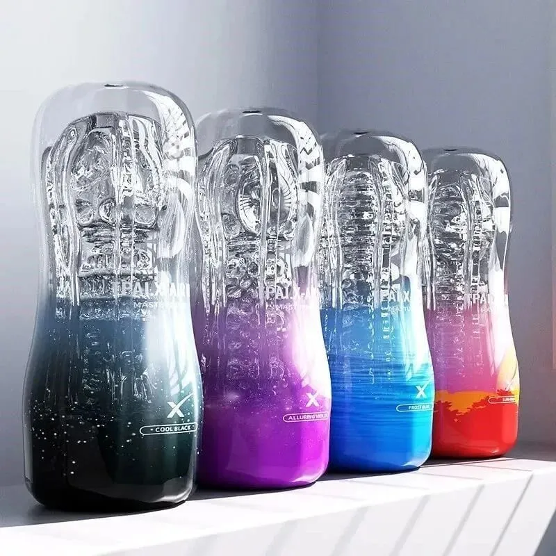 Male Aircraft Cup Masturbator Powerful Sucking Masturbation Cup Realistic Anal Vagina Pocket Pussy Adult Sex Toys for Men Toy 18