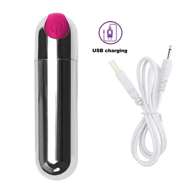 Mini Bullet Women Vibrator Powerful Vibrating G-Spot Vagina Stimulator Strong Shock Dildo Clitoris Massager Sex Toys for Women