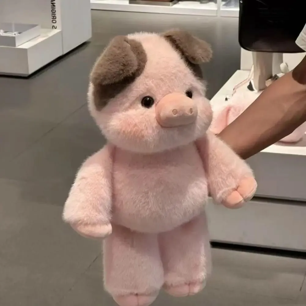 New Design Soft Pig Animal Pillow Cute 17.7inch Emotional Support
