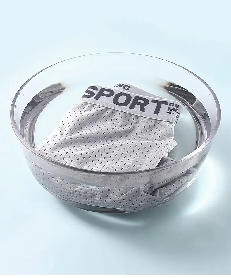 4pcs Summer Mesh Men Boxer Underwear Quick Dry Panties Man Boxer-briefs Breathable XL XXL 3XL 4XL Male Shorts Mens Undershorts