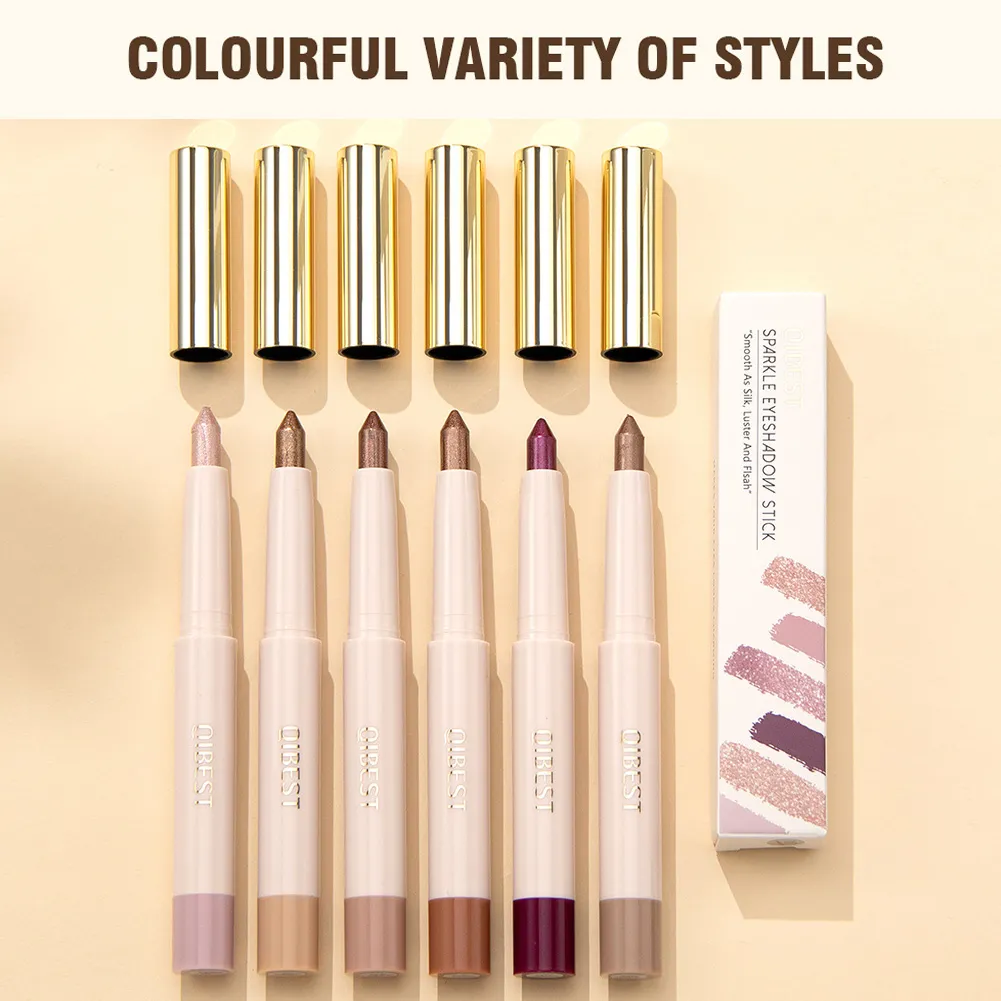 1Pc Shiny Champagne Eyeliner Pencil Glitter Eye Shadow Lying Silkworm Pen Waterproof Beauty Cosmetics Women Makeup