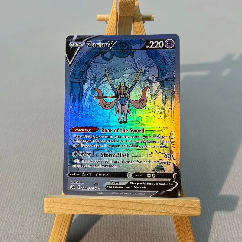 CRZ SVP PTCG5-002 Tcg proxy PKM Cards Arceus VSTAR Greninja ex Rare Collection Battle Toys Gifts for Hobbies home play