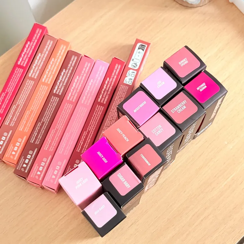 Beauty New Colors Lip Contour Lip Stain Wear Matte Lipliner Pencil Tint Lipstick Long Lasting Non-stick Cup Moisturising Liner