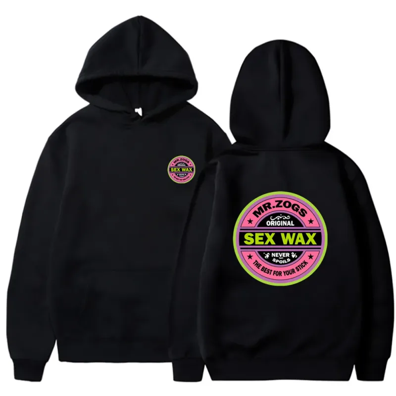 2026New's Men Cool Pullover Fashion Thin Hoodies Unisex Streetwear Sex Wax Mr Zogs Surf Sweatshirt Tops hoodies