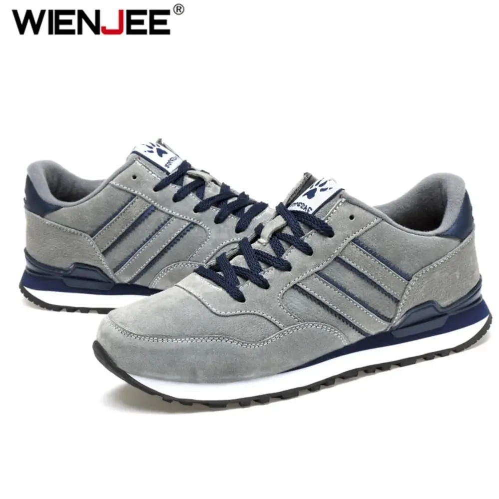 New Artificial Leather Men Causal Shoes Male Spring Men Casual Light Shoes Sneakers Lac-up Flats Breathable Outdoors Shoes