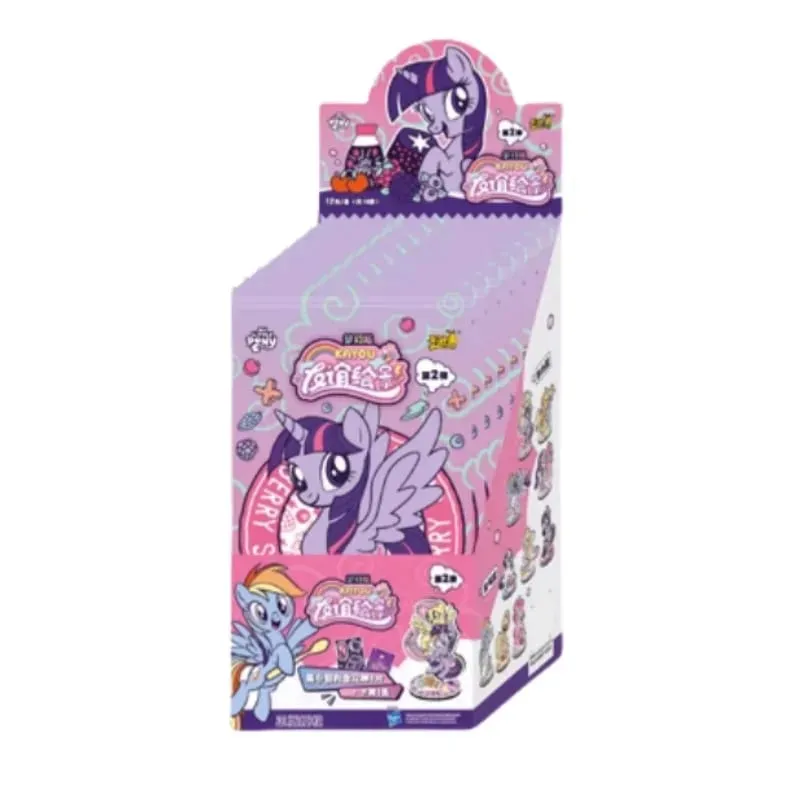 Genuine New My Little Pony Friendship Eternal Star Bag 2 Rhythm Moon AR Gilded Decoration OR Collection Card Gift