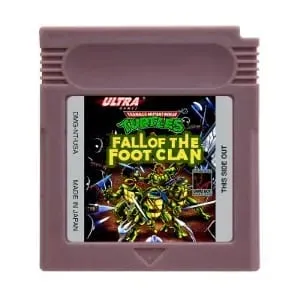 GBC Game Cartridge Lunar Chase Trip World Dream Land Radical Rescue South Park Foot Clan 16 Bit Video Game Console Card