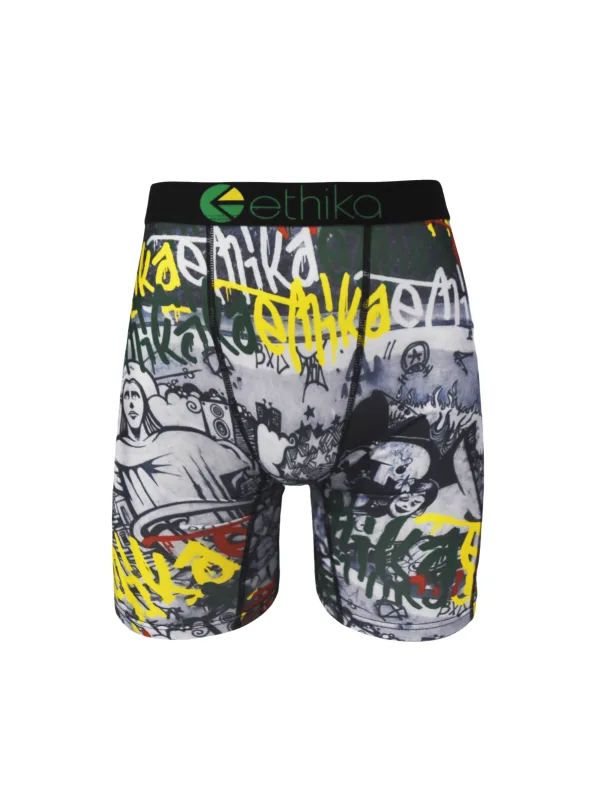 Soft Men's Boxer Shorts 1 Piece Kumportableng Pang-araw-araw na Kasuotang Panloob Makahinga Stretch Fit Polyester S-XXXL Magaan