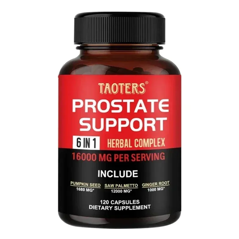 Natural Saw Palmetto - Prostate Health Support Supplement Improves Toilet Frequency and Urgency Promotes Healthy Hair Growth