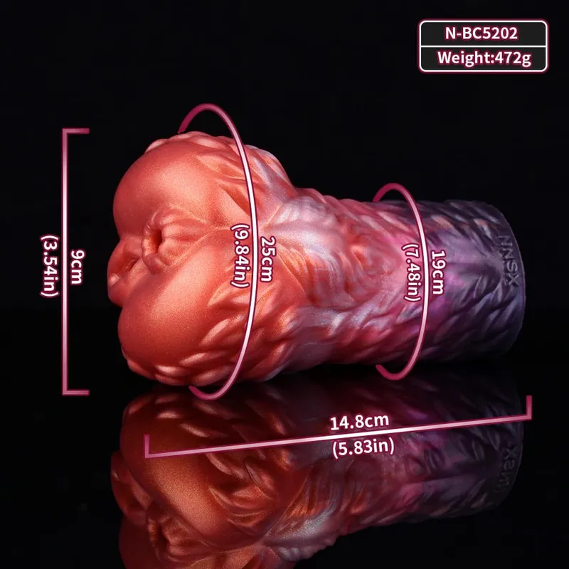 Animal Realistic Vagina Anal Male Masturbator Sex Toys for Men Silicone Pocket Pussy 3D Artificial Stroker Erotic Sex Toys