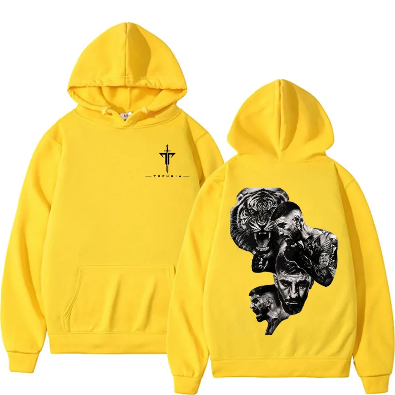 Limited El Matador Ilia Topuria Fan Gifts Hoodies Men Women Fashion Violence Aesthetic Sweatshirt Fleece Casual Oversized Hoodie