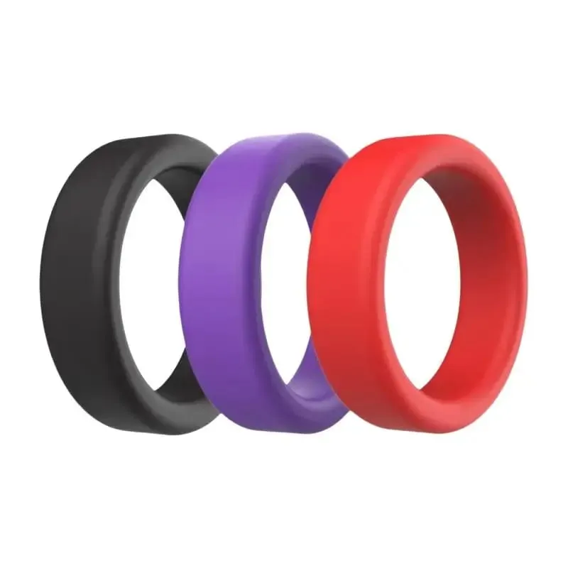 1 Pcs Men Penis Ring Silicone Cock Rings Male Lock Ejaculation Scrotal Ball Stretcher Anillo Hombre Cockring Sex Toys For Men