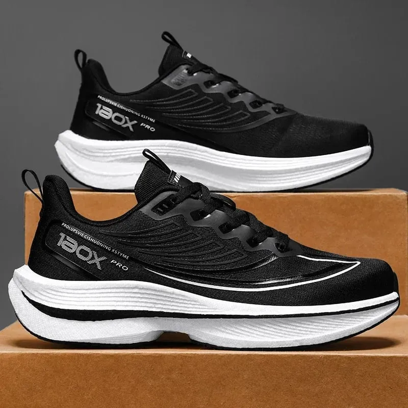 Nya Carbon Plate Sneakers för män Utomhus Mjuk sula Mesh Sportskor Löparskor Lätt Anti-halk Casual Tennisskor för par