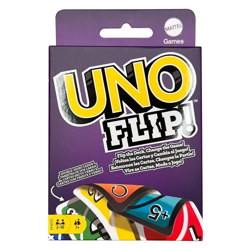 UNO Flip Card Games Super Mario Minecraft Hot Wheels Lord Of The Rings No Mercy Family Party Board Games For Kids Adults