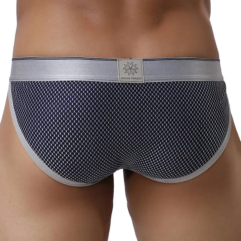 Sexy Men Underwear Briefs Breathable Underpants U Convex Pouch Low Waist Male Panties
