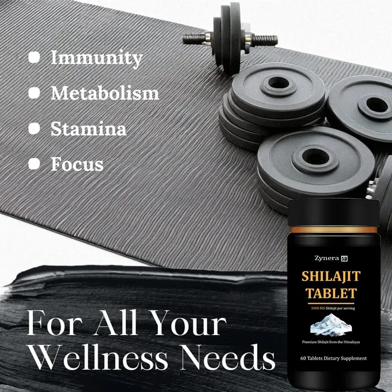 High Purity Shilajit Supplements Male Enhancing Strength and Endurance Capsules In-crease Size & Stamina Boost Performance Pill