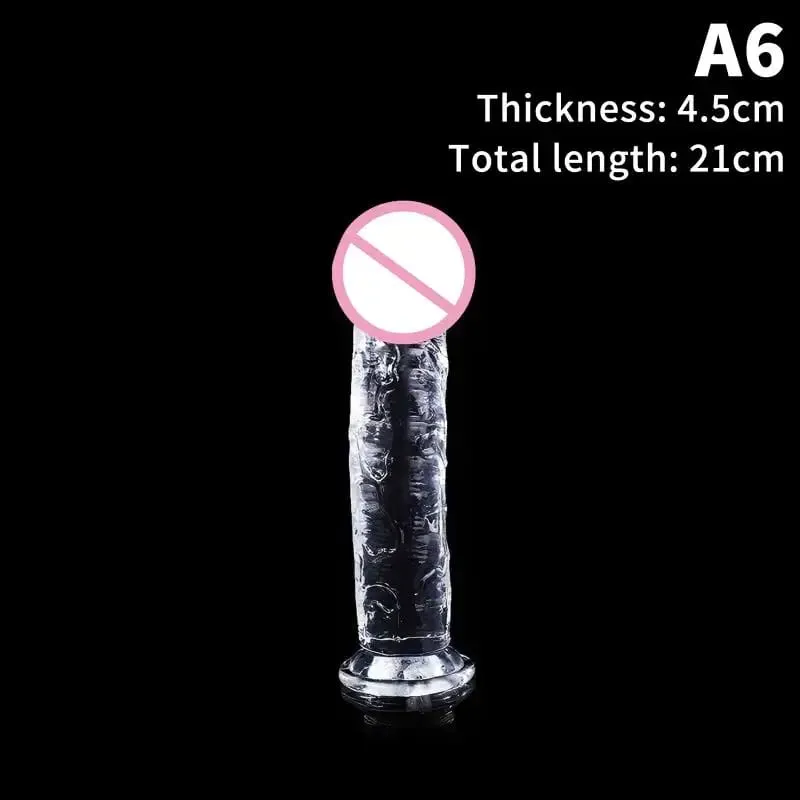 7 Sizes Dildo With Suction Cup Huge Jelly Dildos Sex Toys For Woman Men Fake Dick Big Penis Anal Butt Plug Sex Shop 18+