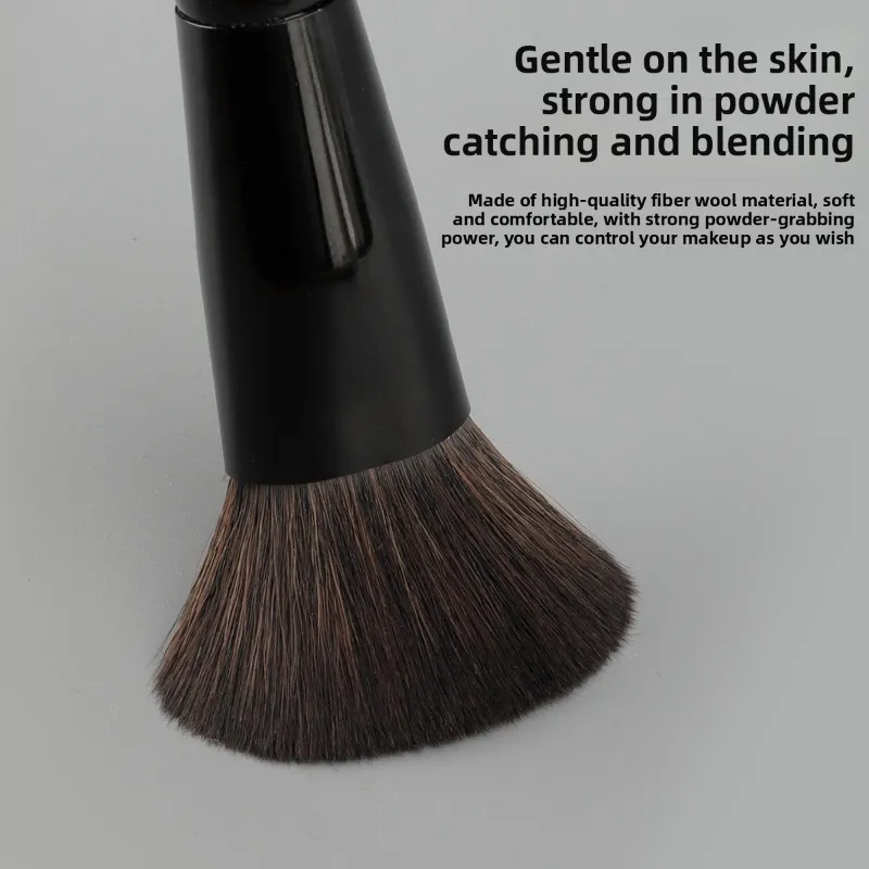 1PC Double Ended Foundation Brush Contour Sculpting Brushes Powder Blush Brush Makeup Brushes Women Cosmetic Tools Facial Brush