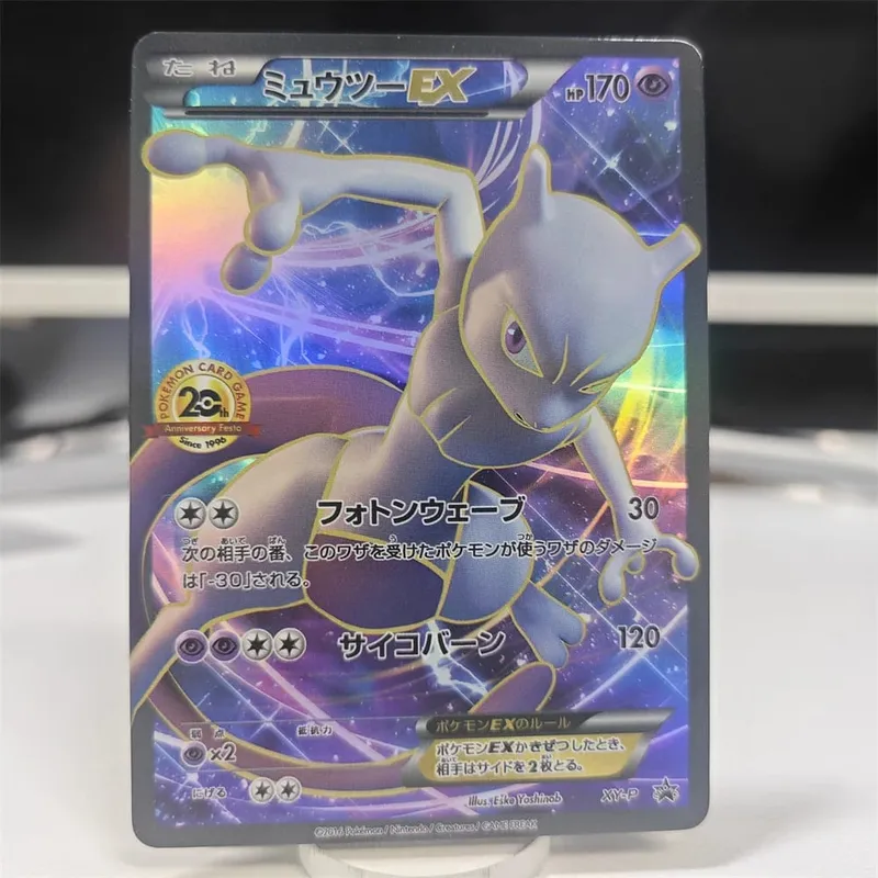 Diy Ptcg Roxie Cards LEGENDS Z-A Game Collection Mewtwo Ex Card Japanese Cartoon Mega Clefairy Greninja Special Art Rare Gift