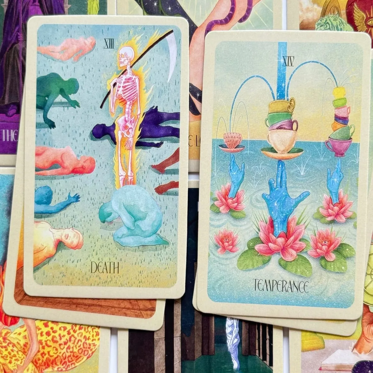 The Infinite Door Tarot Cards 78Pcs English Leisure Entertainment Game Family Gathering Divination Deck Board Playing Game
