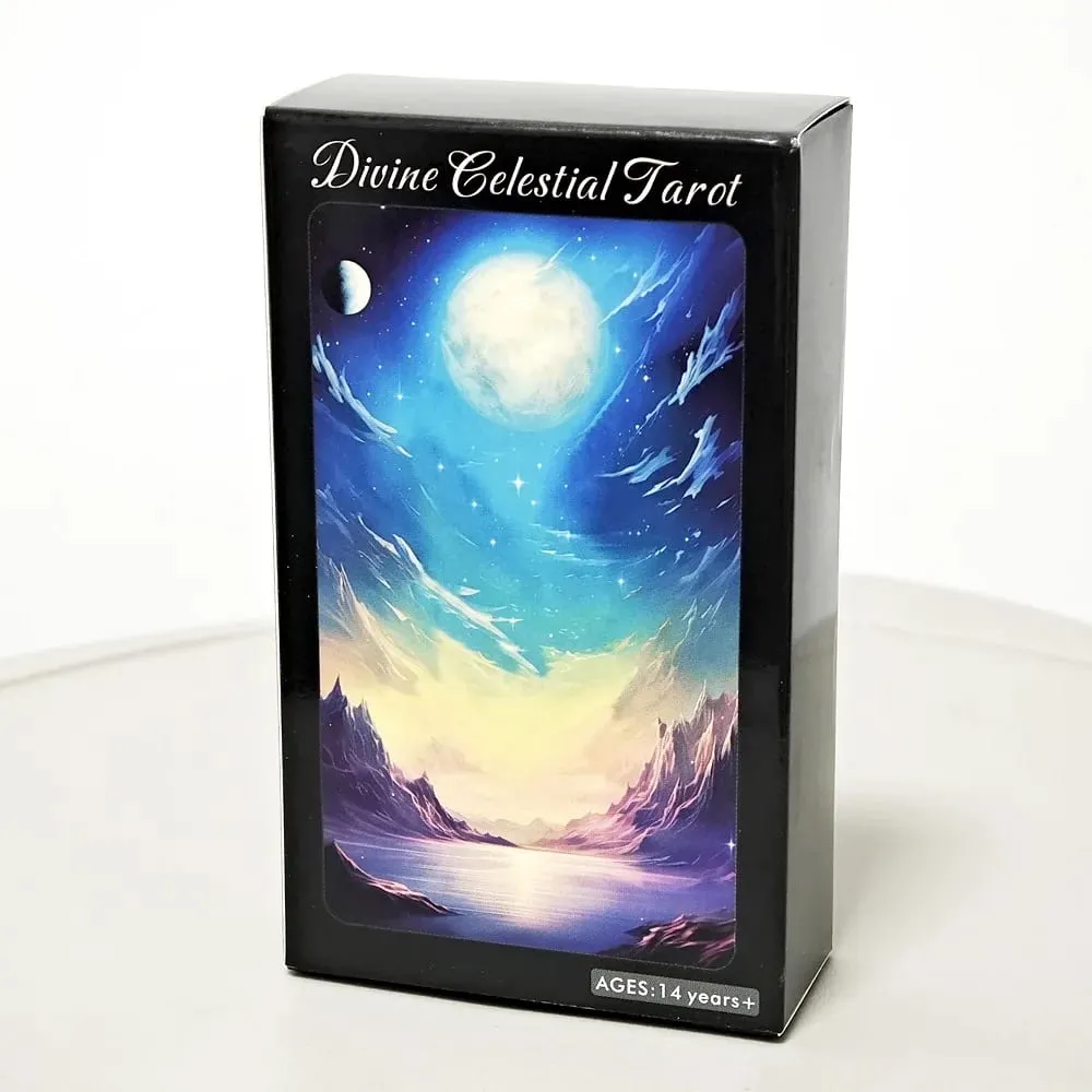 Divine Celestial Tarot 10.3*6cm with Empowering Women Taking Center Stage 78 Pcs Cards